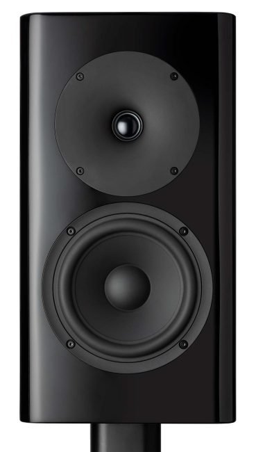 Cymatics 6 stand-mount loudspeaker front view